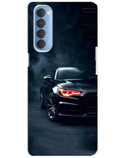 Чехол для OPPO Reno 4 Pro с картинкой «Audi — хищный взгляд»