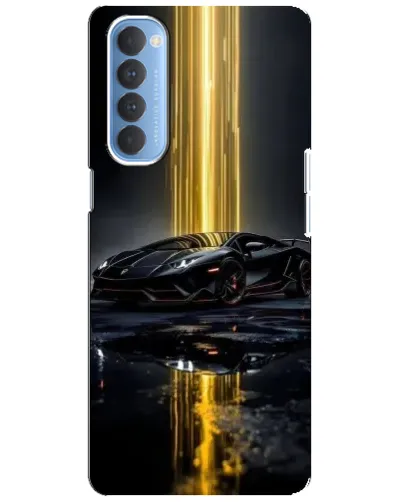 Чехол для OPPO Reno 4 Pro с картинкой «Ночной Lamborghini драйв» Чехол для OPPO Reno 4 Pro с картинкой «Ночной Lamborghini драйв»