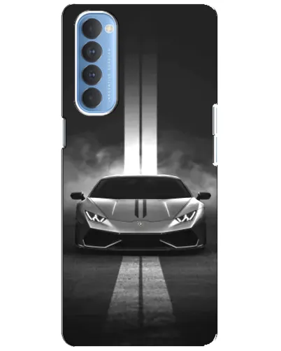 Чехол для OPPO Reno 4 Pro с картинкой «Lamborghini симметрия дорог» Чехол для OPPO Reno 4 Pro с картинкой «Lamborghini симметрия дорог»