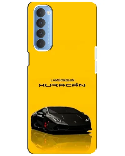 Чехол для OPPO Reno 4 Pro с картинкой «Lamborghini Huracan черный» Чехол для OPPO Reno 4 Pro с картинкой «Lamborghini Huracan черный»
