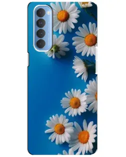 Чехол для OPPO Reno 4 Pro с картинкой «Белоснежные маргаритки» Чехол для OPPO Reno 4 Pro с картинкой «Белоснежные маргаритки»