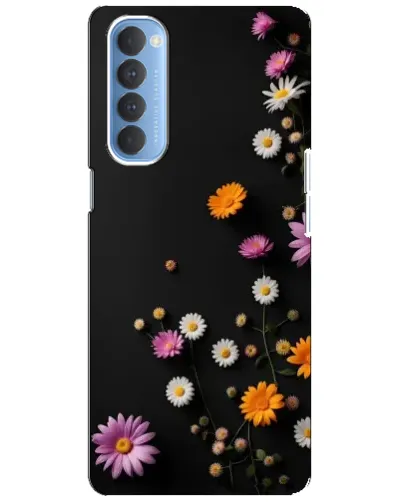 Чехол для OPPO Reno 4 Pro с картинкой «Цветочная композиция»
