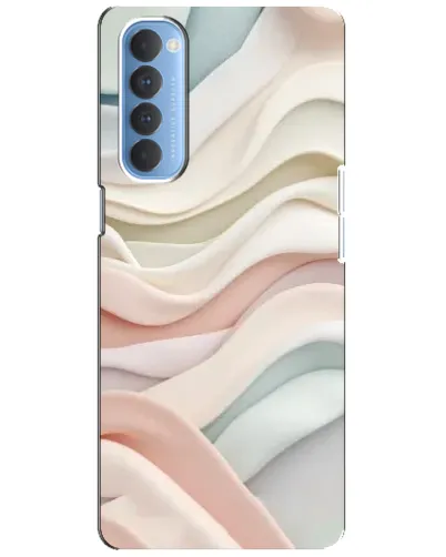 Чехол для OPPO Reno 4 Pro с картинкой «Пастельные нежные волны» Чехол для OPPO Reno 4 Pro с картинкой «Пастельные нежные волны»
