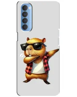 Чехол для OPPO Reno 4 Pro с картинкой «Капибара рэпер даб» Чехол для OPPO Reno 4 Pro с картинкой «Капибара рэпер даб»