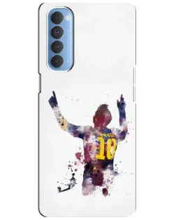Чохол для OPPO Reno 4 Pro з картинкою «Акварельний Мессі Барселона» Чохол для OPPO Reno 4 Pro з картинкою «Акварельний Мессі Барселона»