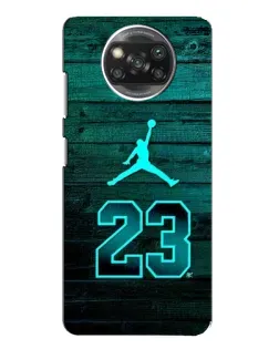 Чехол для OPPO Reno 4 с картинкой «Jordan Cyan 23»