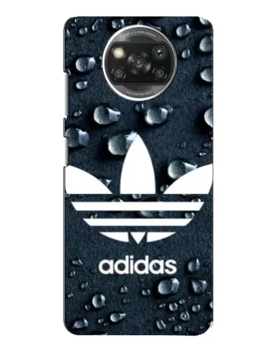 Чехол для OPPO Reno 4 с картинкой «Adidas Trefoil Blue»