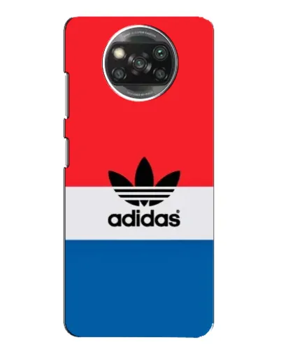 Чехол для OPPO Reno 4 с картинкой «Ретро блоки Adidas»