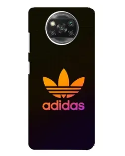 Чехол для OPPO Reno 4 с картинкой «Градиент Adidas»