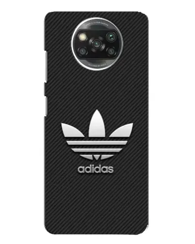 Чехол для OPPO Reno 4 с картинкой «Adidas Карбоновая текстура»