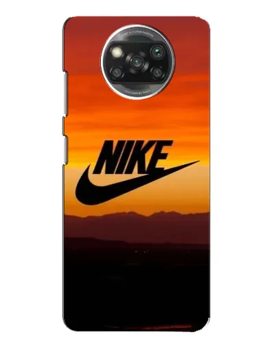 Чехол для OPPO Reno 4 с картинкой «Nike — вечерний горизонт»