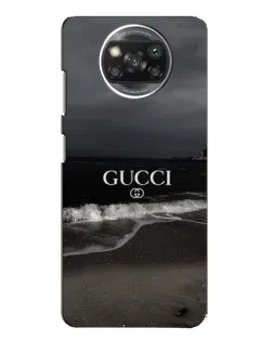 Чехол для OPPO Reno 4 с картинкой «Gucci — морской прибой»