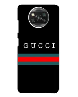 Чехол для OPPO Reno 4 с картинкой «Gucci — красный пояс»