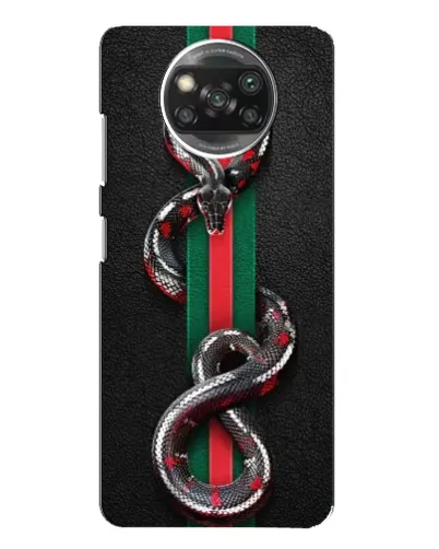 Чехол для OPPO Reno 4 с картинкой «Gucci — змея на полосе» Чехол для OPPO Reno 4 с картинкой «Gucci — змея на полосе»