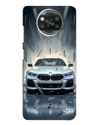 Чехол для OPPO Reno 4 с картинкой «BMW в свете фар»