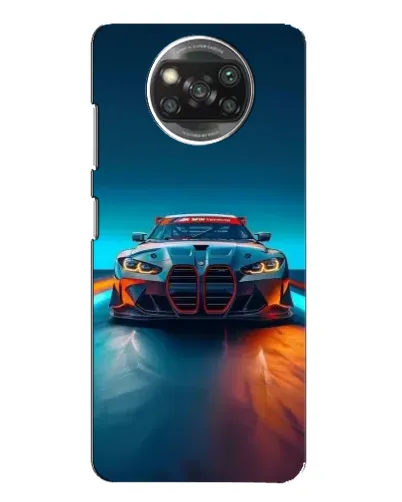 Чехол для OPPO Reno 4 с картинкой «BMW — огни неона» Чехол для OPPO Reno 4 с картинкой «BMW — огни неона»
