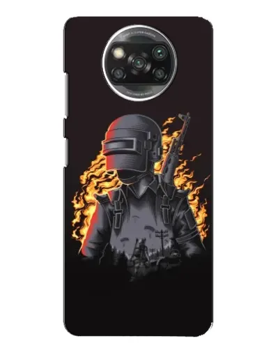 Чохол для OPPO Reno 4 з картинкою «PUBG — вогняний силует» Чохол для OPPO Reno 4 з картинкою «PUBG — вогняний силует»