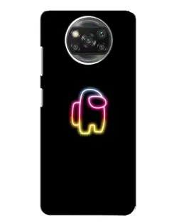 Чехол для OPPO Reno 4 с картинкой «Among Us градиент»