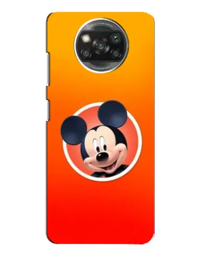 Чехол для OPPO Reno 4 с картинкой «Mickey в круге»