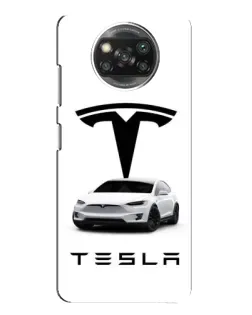Чохол для OPPO Reno 4 з картинкою «Tesla White Style» Чохол для OPPO Reno 4 з картинкою «Tesla White Style»