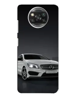 Чехол для OPPO Reno 4 с картинкой «Mercedes AMG GT Silver»
