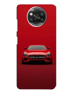 Чехол для OPPO Reno 4 с картинкой «Красный Mercedes AMG»