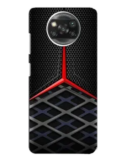 Чехол для OPPO Reno 4 с картинкой «Mercedes Carbon Grid»