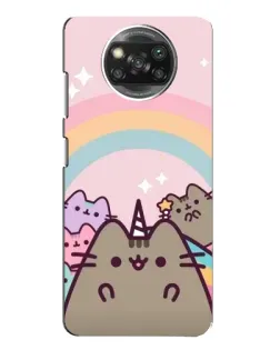 Чехол для OPPO Reno 4 с картинкой «Единорог Pusheen» Чехол для OPPO Reno 4 с картинкой «Единорог Pusheen»
