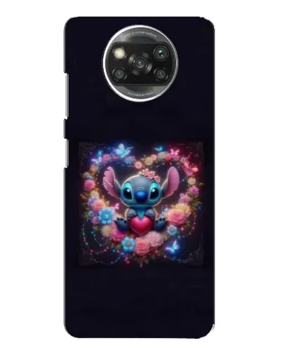 Чохол для OPPO Reno 4 з картинкою «Stitch у квітах» Чохол для OPPO Reno 4 з картинкою «Stitch у квітах»