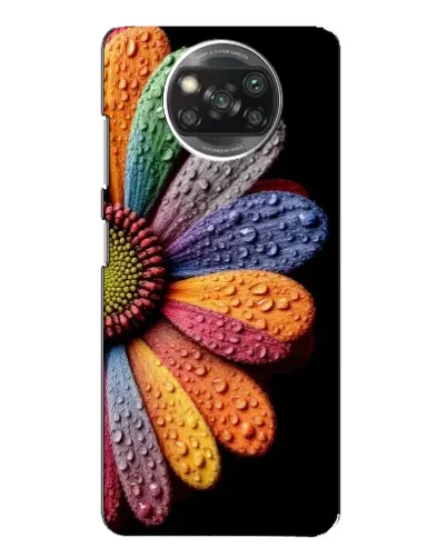 Чехол для OPPO Reno 4 с картинкой «Радужный цветок»