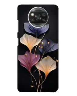 Чехол для OPPO Reno 4 с картинкой «Лиловые цветы грации»