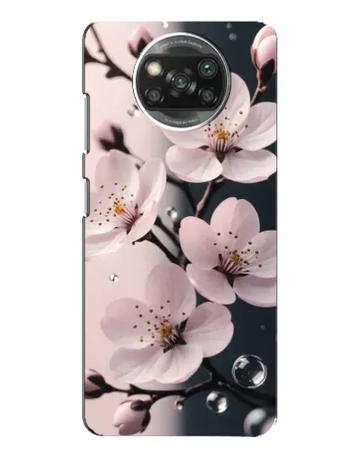 Чехол для OPPO Reno 4 с картинкой «Нежная сакура и капли» Чехол для OPPO Reno 4 с картинкой «Нежная сакура и капли»