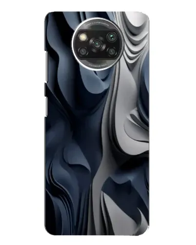 Чохол для OPPO Reno 4 з картинкою «Об'ємні сині складки» Чохол для OPPO Reno 4 з картинкою «Об'ємні сині складки»