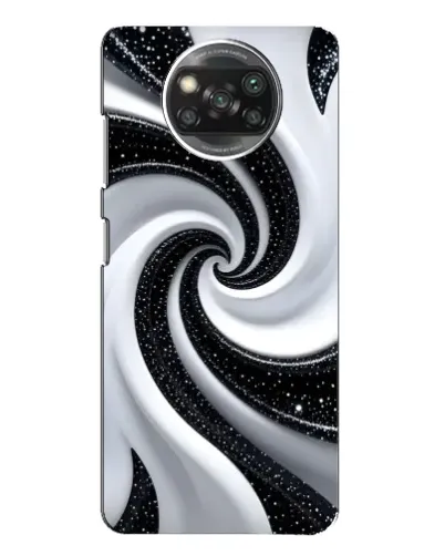 Чохол для OPPO Reno 4 з картинкою «Чорно-біла спіраль» Чохол для OPPO Reno 4 з картинкою «Чорно-біла спіраль»