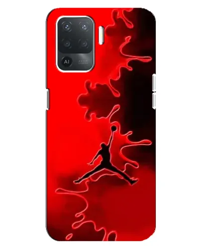 Чехол для OPPO Reno 5 Lite с картинкой «Jordan Red Smoke» Чехол для OPPO Reno 5 Lite с картинкой «Jordan Red Smoke»