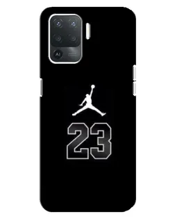 Чехол для OPPO Reno 5 Lite с картинкой «Jordan Flight 23»