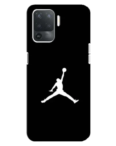 Чехол для OPPO Reno 5 Lite с картинкой «Jordan Silhouette» Чехол для OPPO Reno 5 Lite с картинкой «Jordan Silhouette»