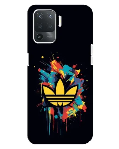 Чехол для OPPO Reno 5 Lite с картинкой «Adidas Splash»
