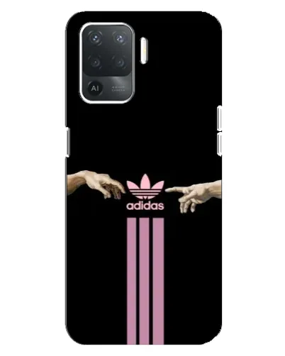 Чехол для OPPO Reno 5 Lite с картинкой «Adidas Hands»