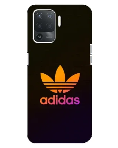Чехол для OPPO Reno 5 Lite с картинкой «Градиент Adidas»