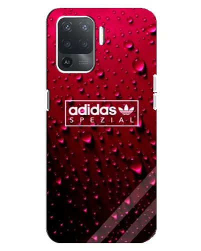 Чехол для OPPO Reno 5 Lite с картинкой «Adidas Gold Marble»