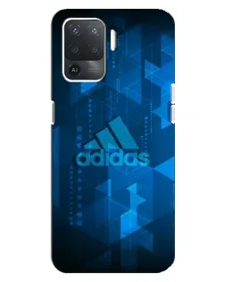 Чехол для OPPO Reno 5 Lite с картинкой «Adidas Sport Art» Чехол для OPPO Reno 5 Lite с картинкой «Adidas Sport Art»