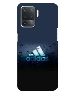 Чехол для OPPO Reno 5 Lite с картинкой «Adidas Water Drops» Чехол для OPPO Reno 5 Lite с картинкой «Adidas Water Drops»