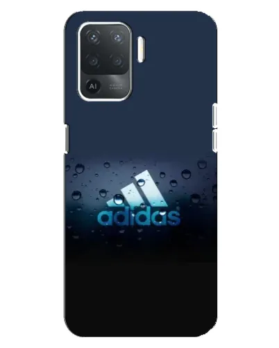 Чехол для OPPO Reno 5 Lite с картинкой «Adidas Water Drops»