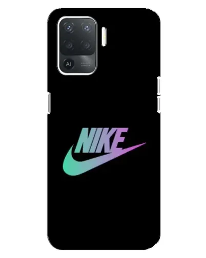 Чехол для OPPO Reno 5 Lite с картинкой «Nike — городская ночь»