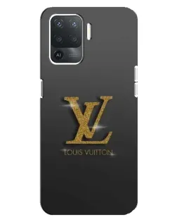 Чехол для OPPO Reno 5 Lite с картинкой «Градиент Louis Vuitton»