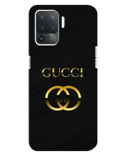 Чехол для OPPO Reno 5 Lite с картинкой «Золотой логотип Gucci» Чехол для OPPO Reno 5 Lite с картинкой «Золотой логотип Gucci»