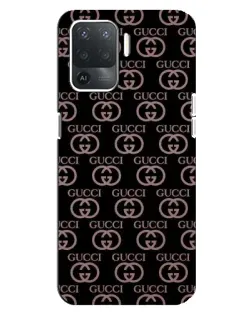 Чехол для OPPO Reno 5 Lite с картинкой «Классическая монограмма Gucci» Чехол для OPPO Reno 5 Lite с картинкой «Классическая монограмма Gucci»