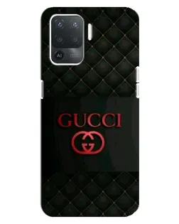 Чехол для OPPO Reno 5 Lite с картинкой «Gucci — стеганый черный» Чехол для OPPO Reno 5 Lite с картинкой «Gucci — стеганый черный»
