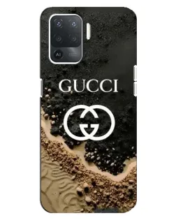 Чехол для OPPO Reno 5 Lite с картинкой «Gucci — песчаные дюны» Чехол для OPPO Reno 5 Lite с картинкой «Gucci — песчаные дюны»